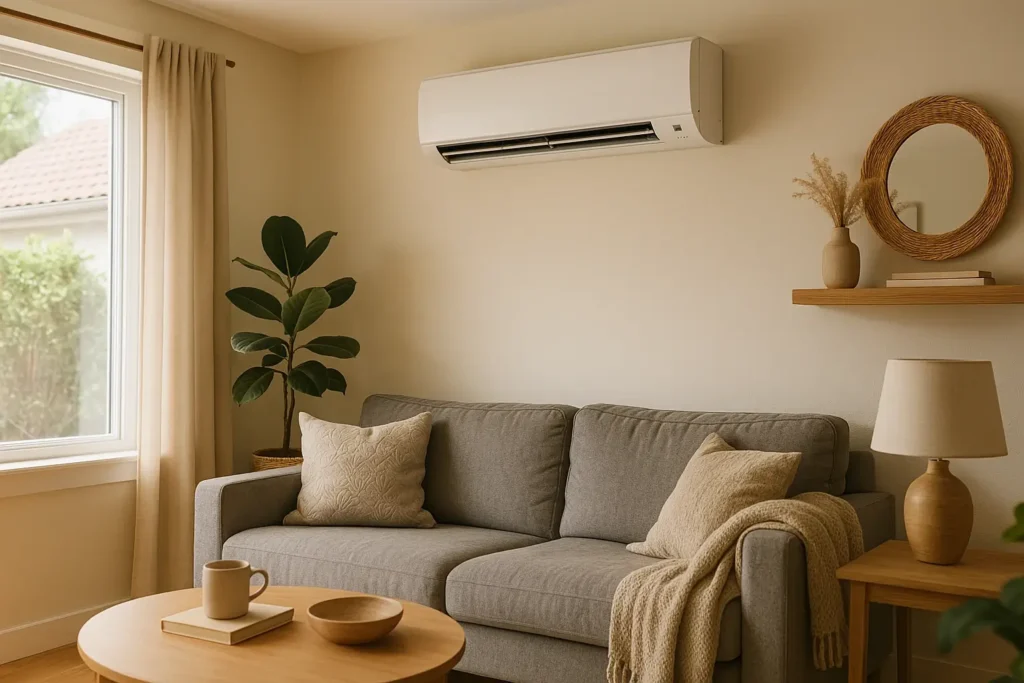 Installation d’une climatisation réversible dans une maison mal isolée à Meyzieu pour un confort thermique été comme hiver