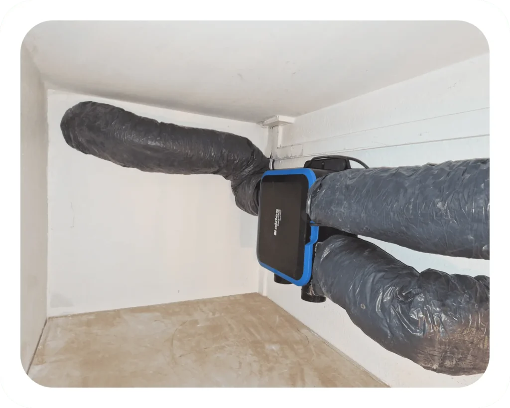 système de ventilation performant installé à Meyzieu pour lutter contre l’humidité